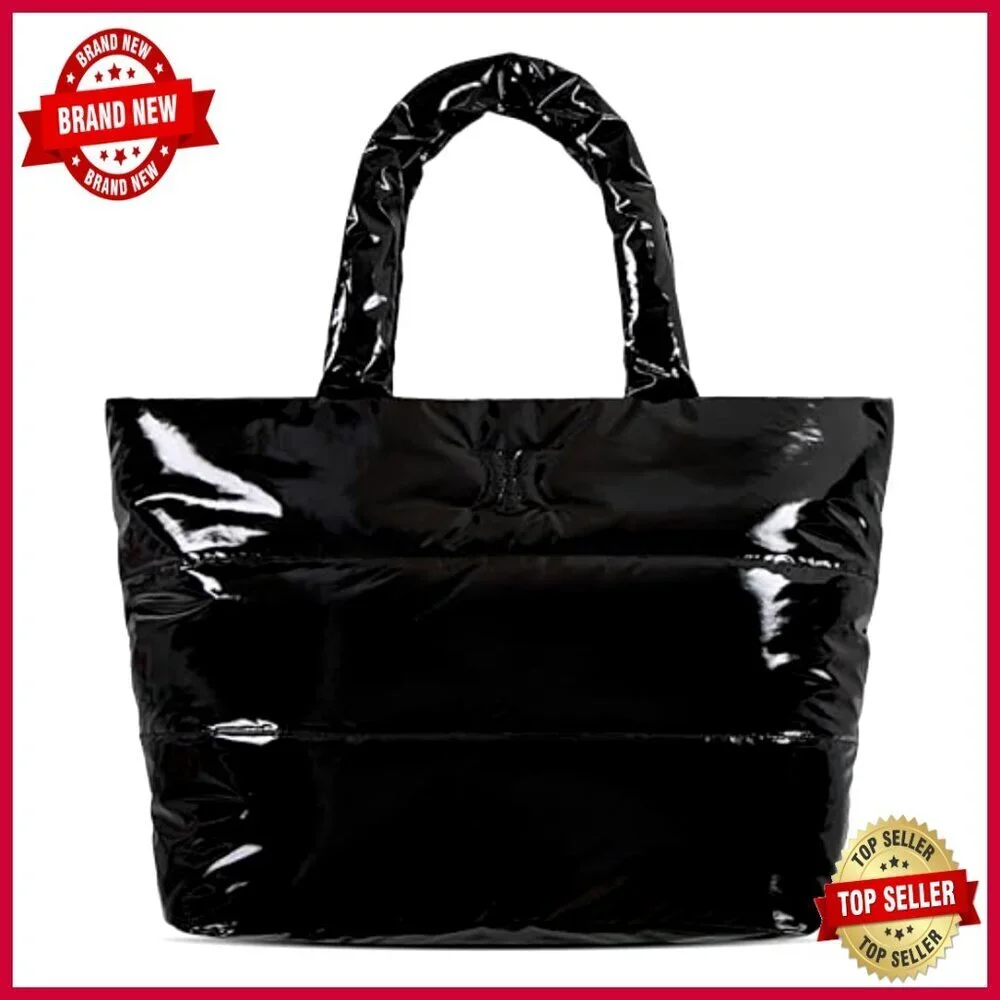 Polyester Tote Bag with Zipper Closure and Shoulder Strap